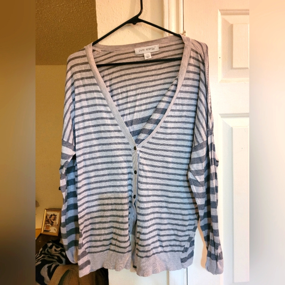 Striped Cardigan